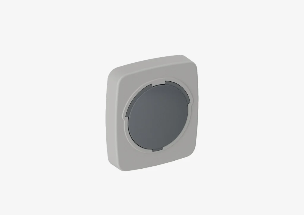 Render della piastra di copertura quadrata della serie 6000